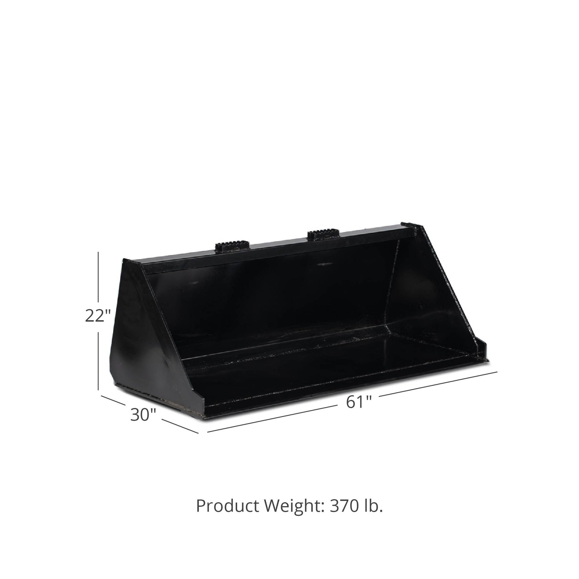 Skid Steer Bucket Attachment 3/16" Thick | 60"