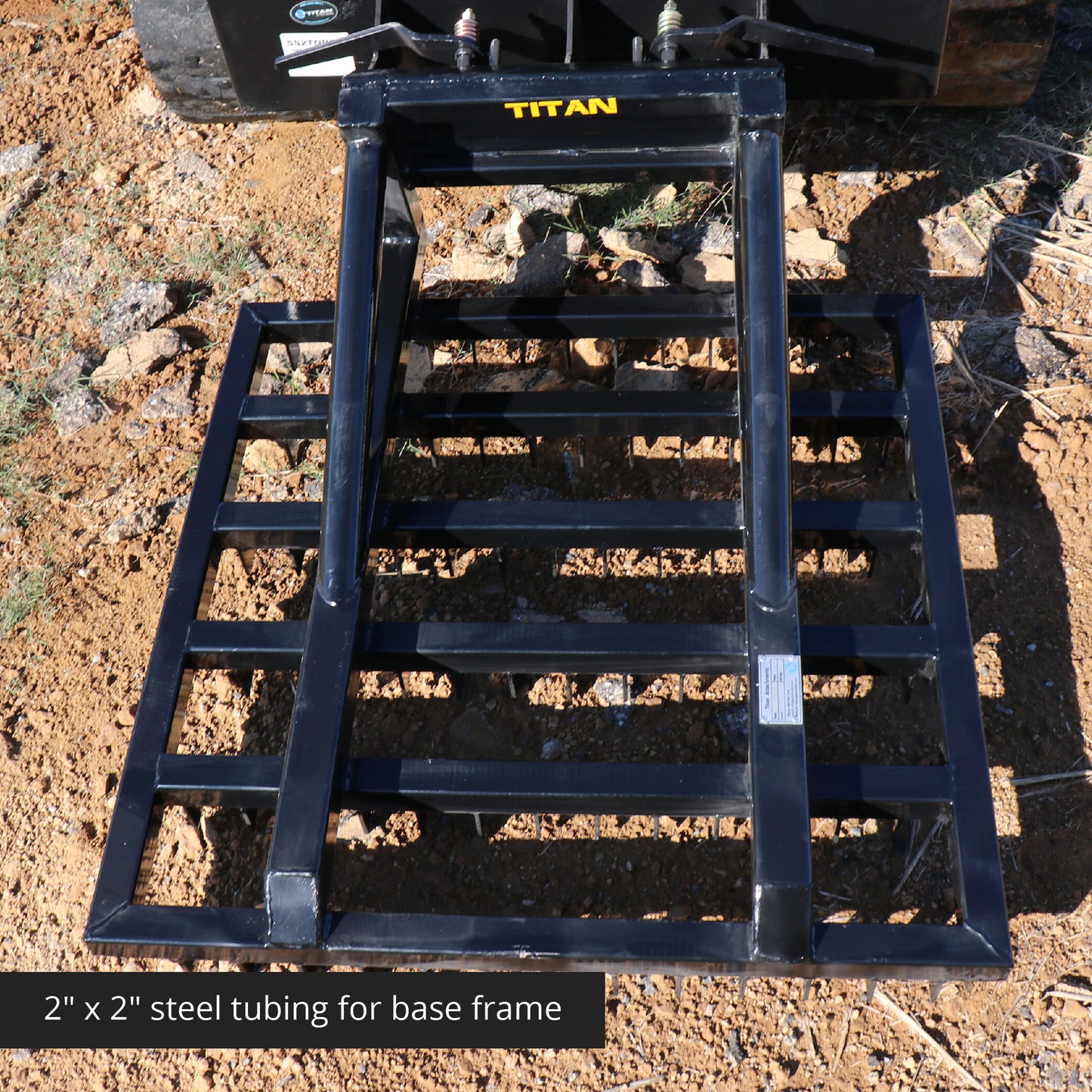 SCRATCH AND DENT - 42” Terra Monster Dirt Grader and Leveler For Toro Mini Skid Steers - FINAL SALE - view 4