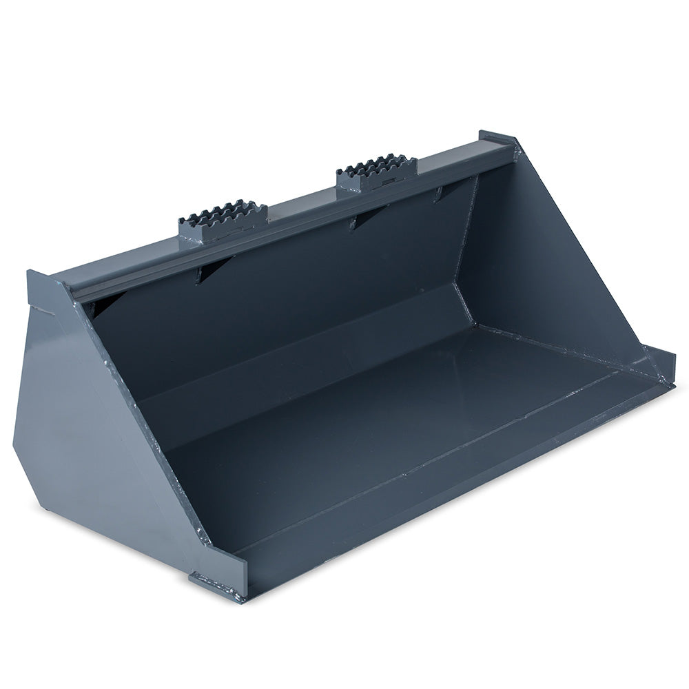Skid Steer Dirt Bucket - Made in the USA - Low Profile Bucket ...