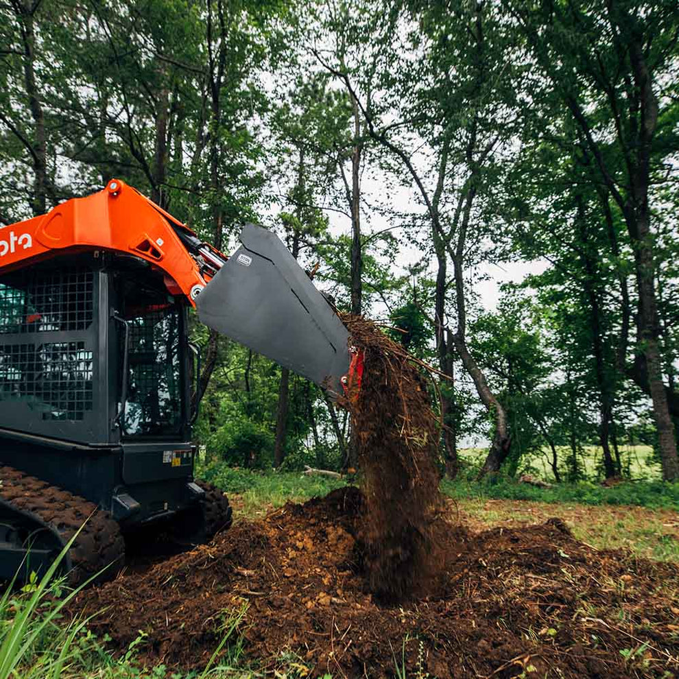 Grade 50 Pro Series Low Profile Dirt Bucket | Titan Attachments