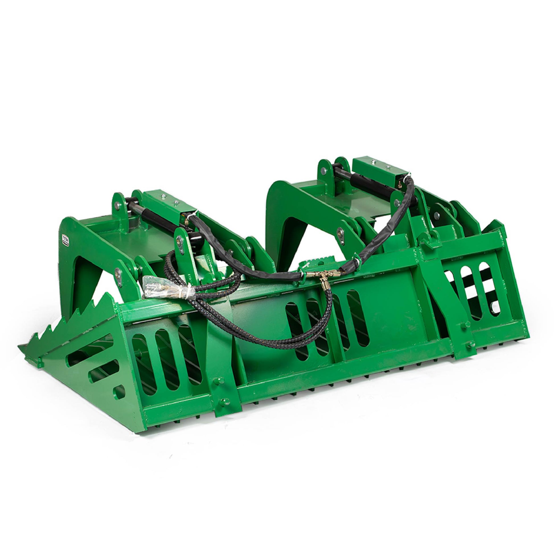 72" Fine Grade Skeleton Rock Grapple Bucket Fits John Deere Tractors