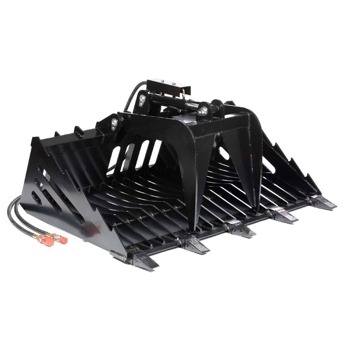 Fine Grade Skeleton Rock Grapple Rakes | 60"