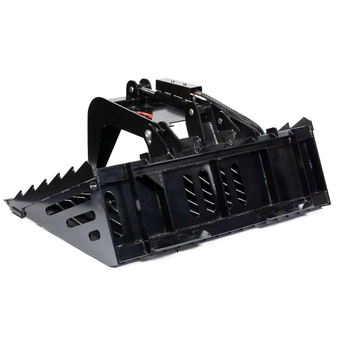 SCRATCH AND DENT - 60" Fine Grade Skeleton Rock Grapple Rake - FINAL SALE