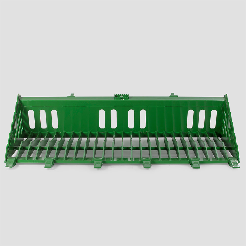 Global Euro Fine-Grade Skeleton Rock Bucket with Teeth | 72"