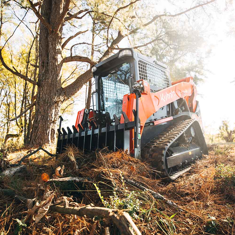 Standard Series Skid Steer Root Debris Rake | Titan Attachments