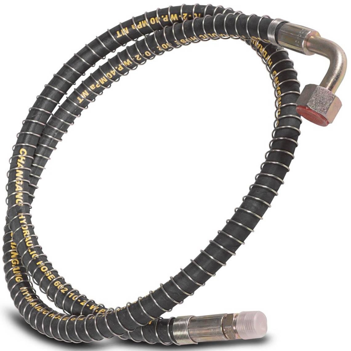 74" Hydraulic Bypass Hose For Backhoe Control Valves LW7A & LW6A - view 1