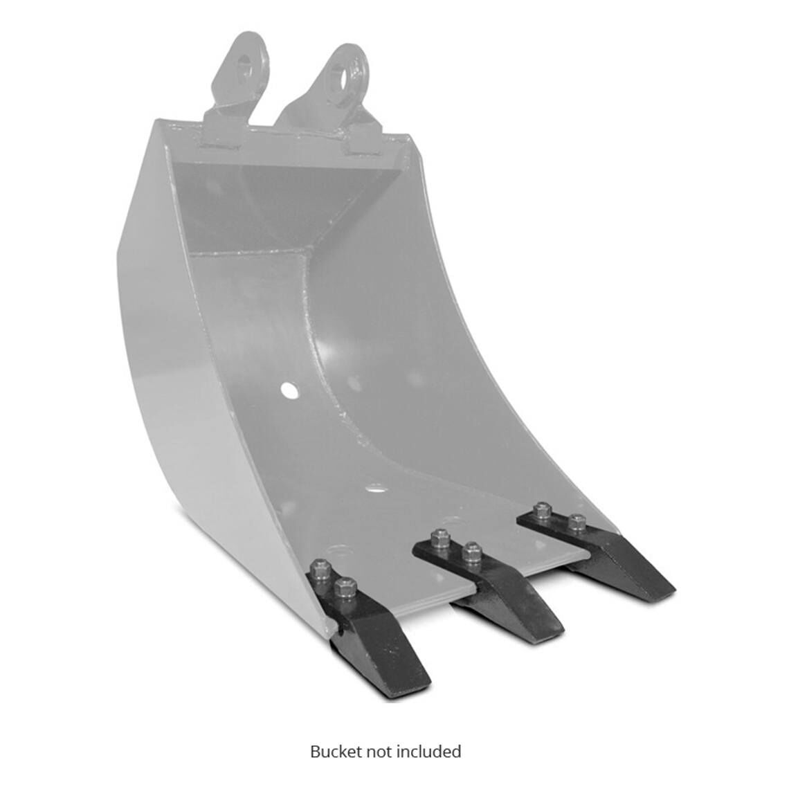 Backhoe Bucket 3-Piece Replacement Tooth Kit - view 2