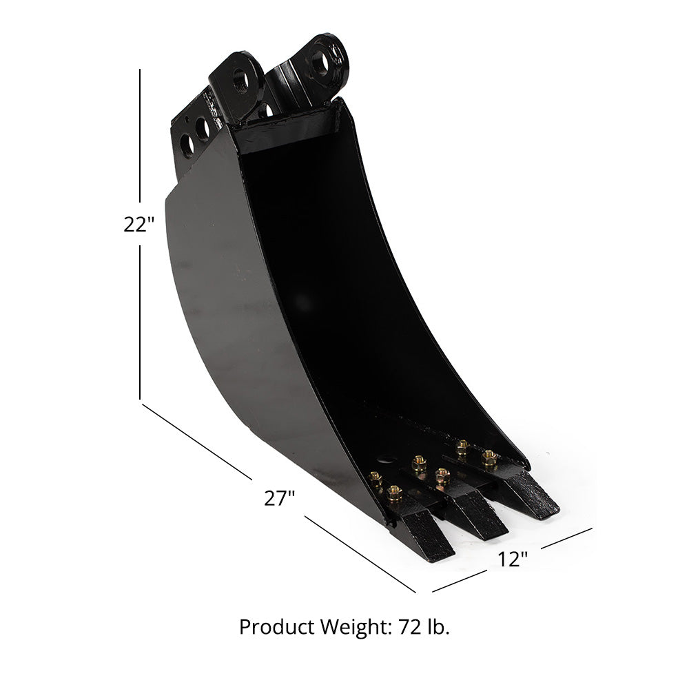 Backhoe Buckets - Bucket Size: 12" | 12" - view 30