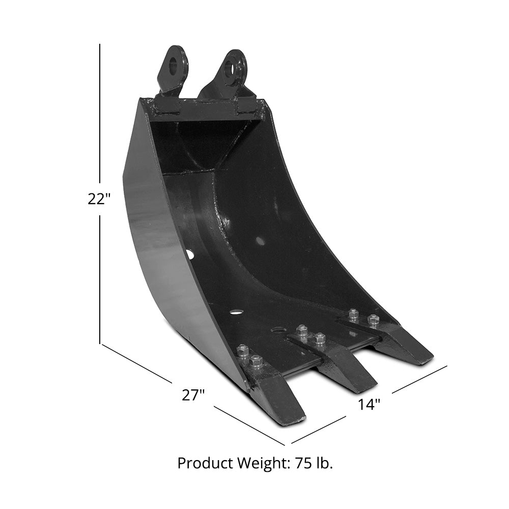 Backhoe Buckets - Bucket Size: 14" | 14" - view 40