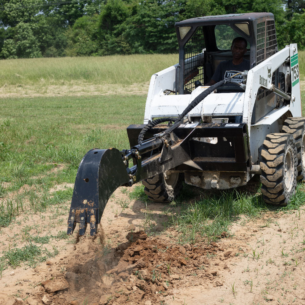 Scratch and Dent, Skid Steer Fronthoe Excavator Attachment - view 5