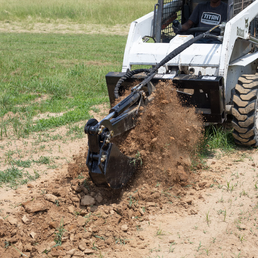 Scratch and Dent, Skid Steer Fronthoe Excavator Attachment - view 6