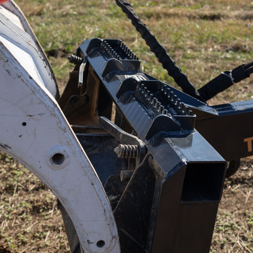 Skid Steer Fronthoe Excavator Attachment - Bucket Size: 10" - Optional Backhoe Thumb: No | 10" / No - view 21