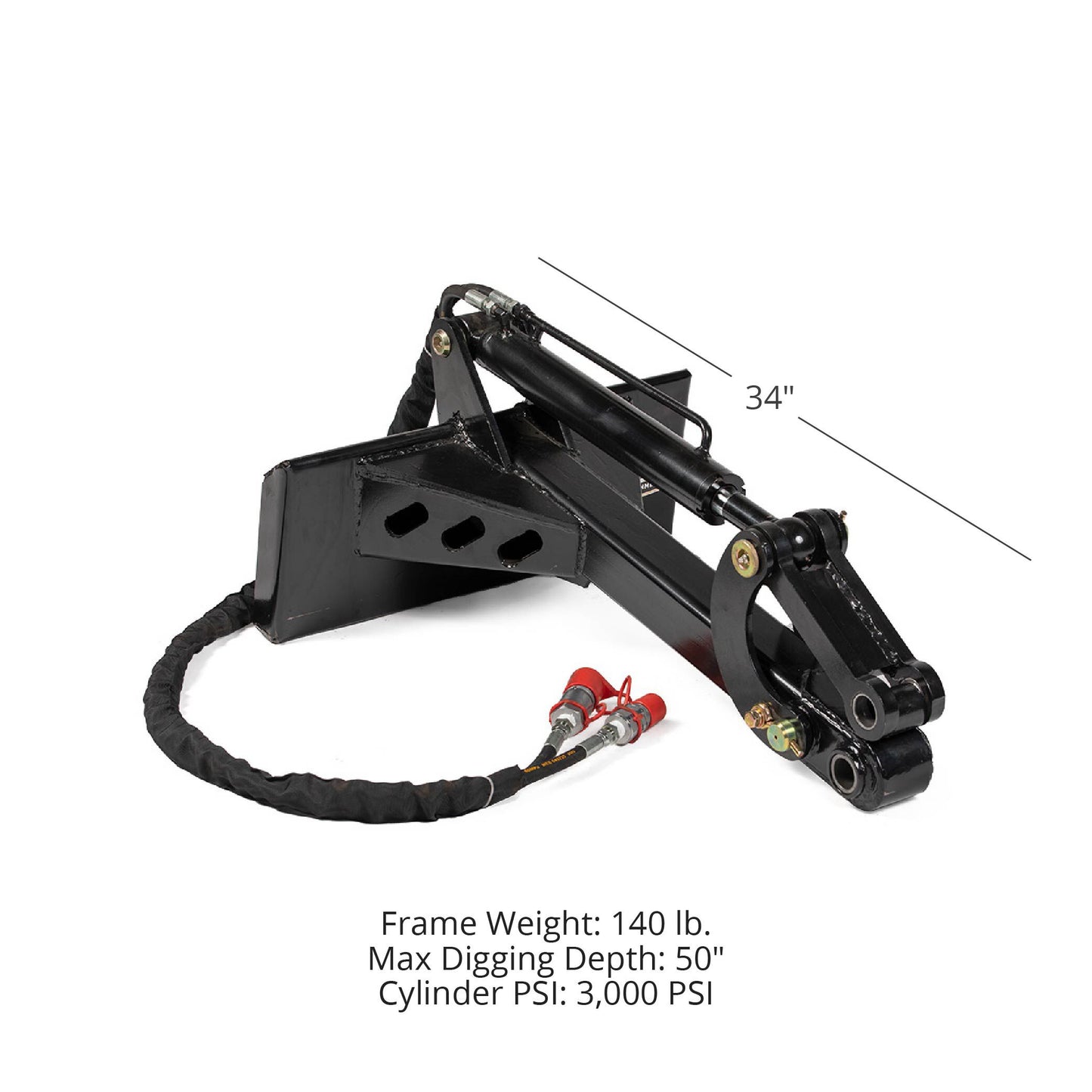 SCRATCH AND DENT - Mini Skid Steer Fronthoe Backhoe Excavator Attachment - FINAL SALE - view 2