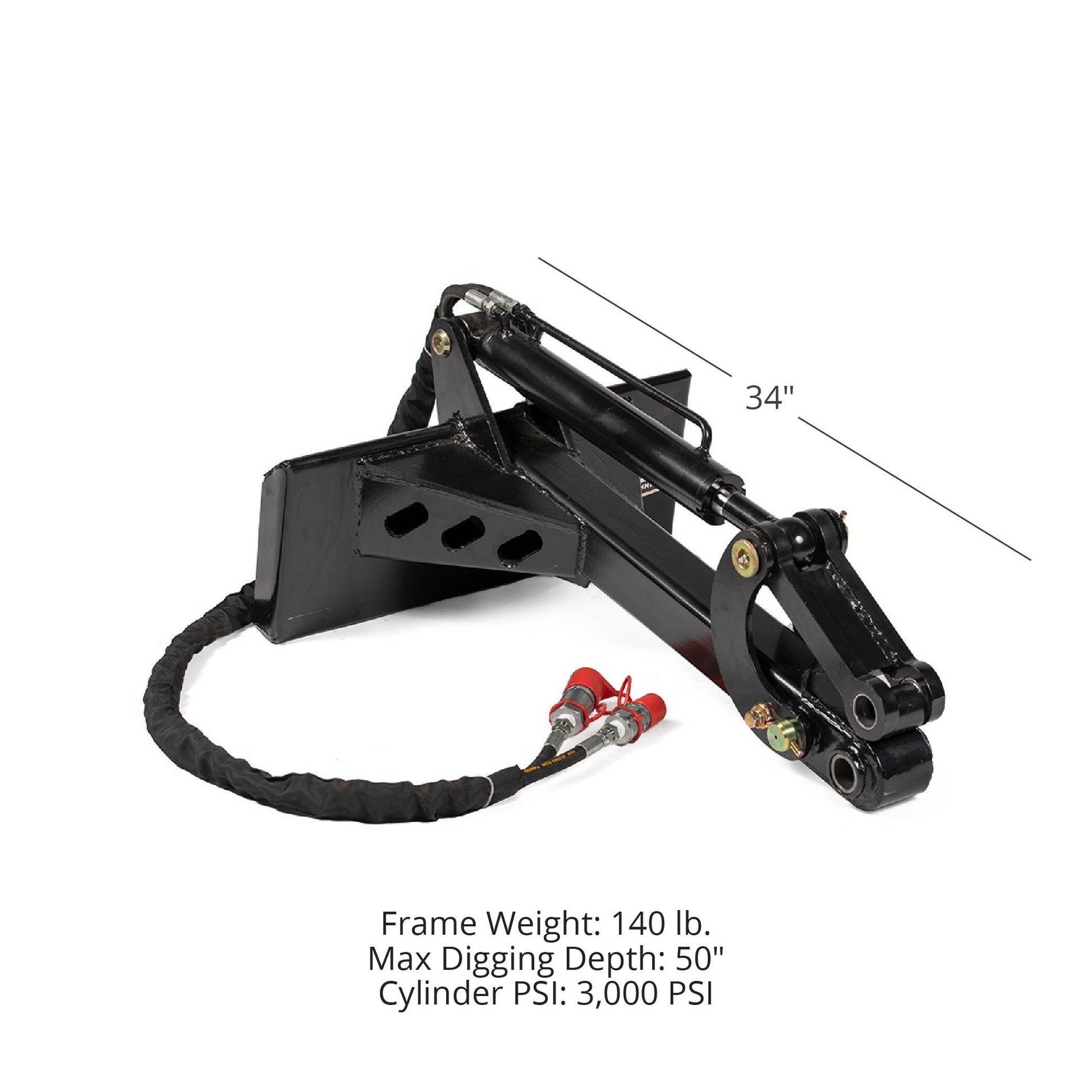 SCRATCH AND DENT - Mini Skid Steer Fronthoe Backhoe Excavator Attachment - FINAL SALE