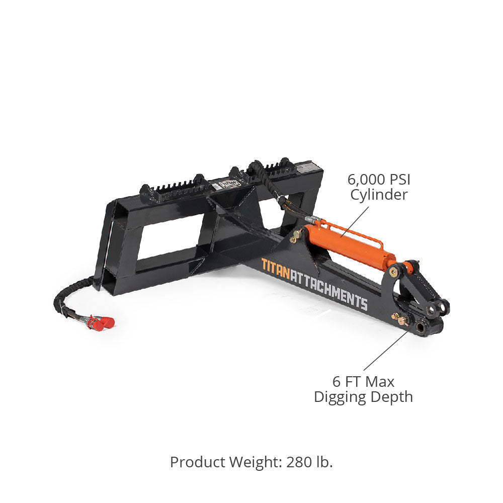 SCRATCH AND DENT - Skid Steer Fronthoe Excavator Attachment V2 - FINAL SALE - view 12