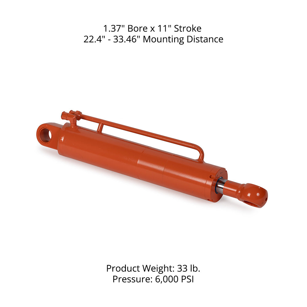 Replacement Cylinder for Skid Steer Fronthoe Excavator Attachment - view 6
