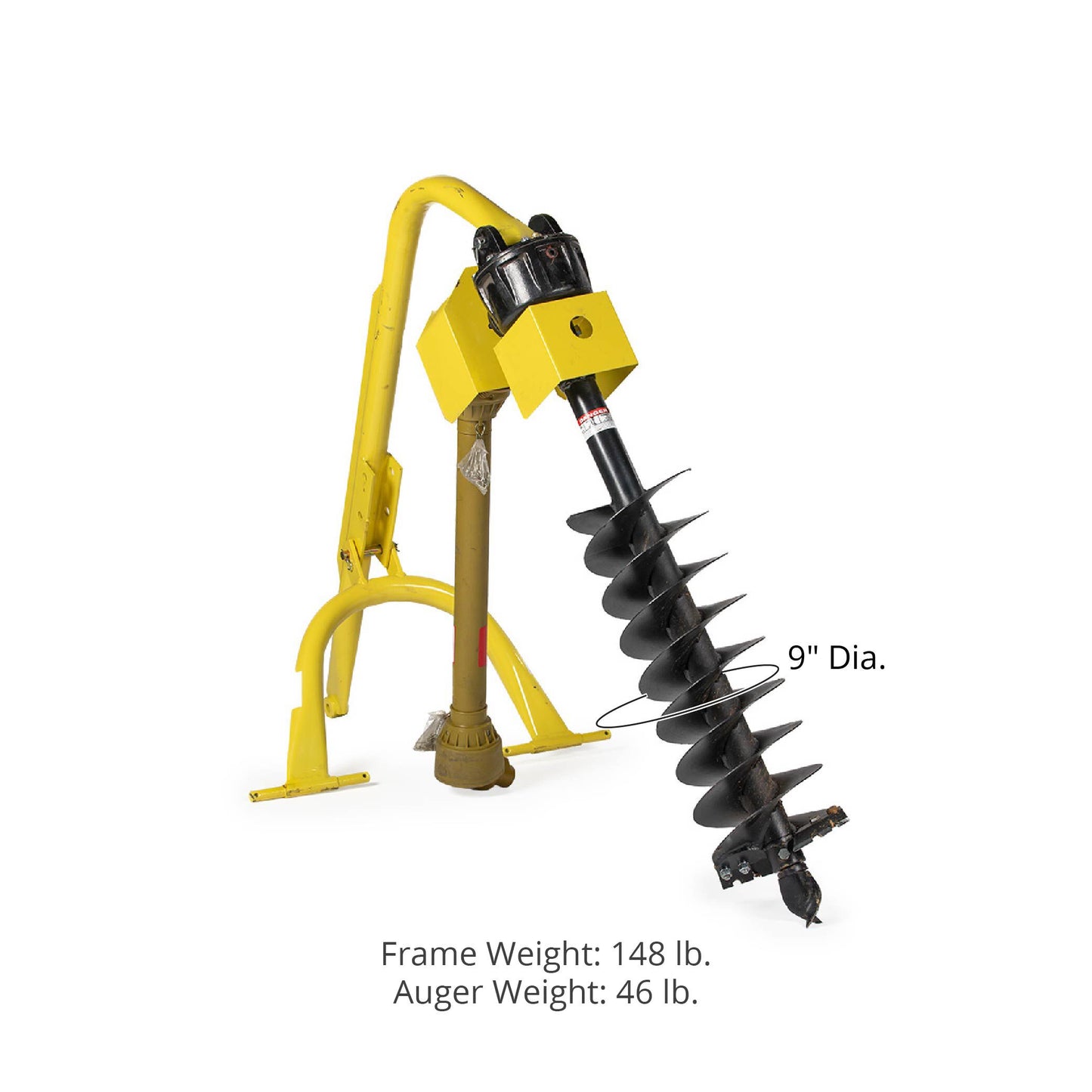 30 HP 3 Point Post Hole Digger | 9" Auger Bit - view 14