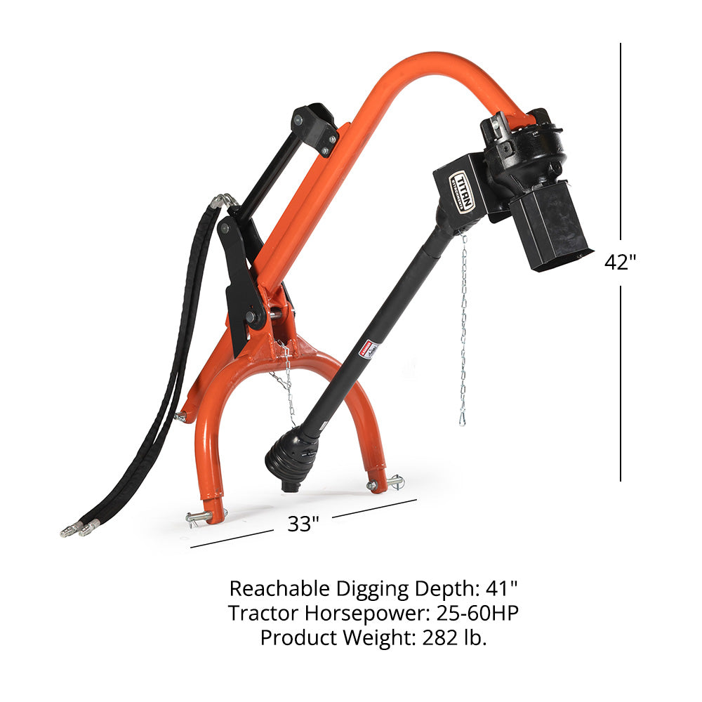 Pro Series 3 Point Post Hole Digger | Post Hole Digger Only