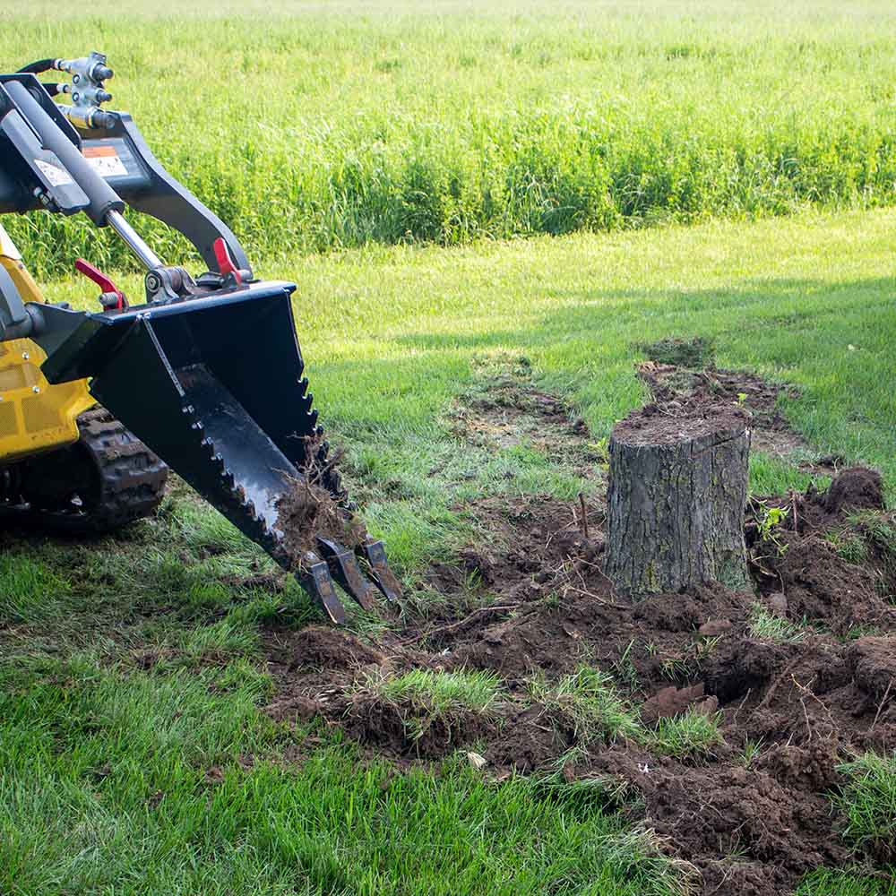 Mini Skid Steer Stump Bucket - view 6