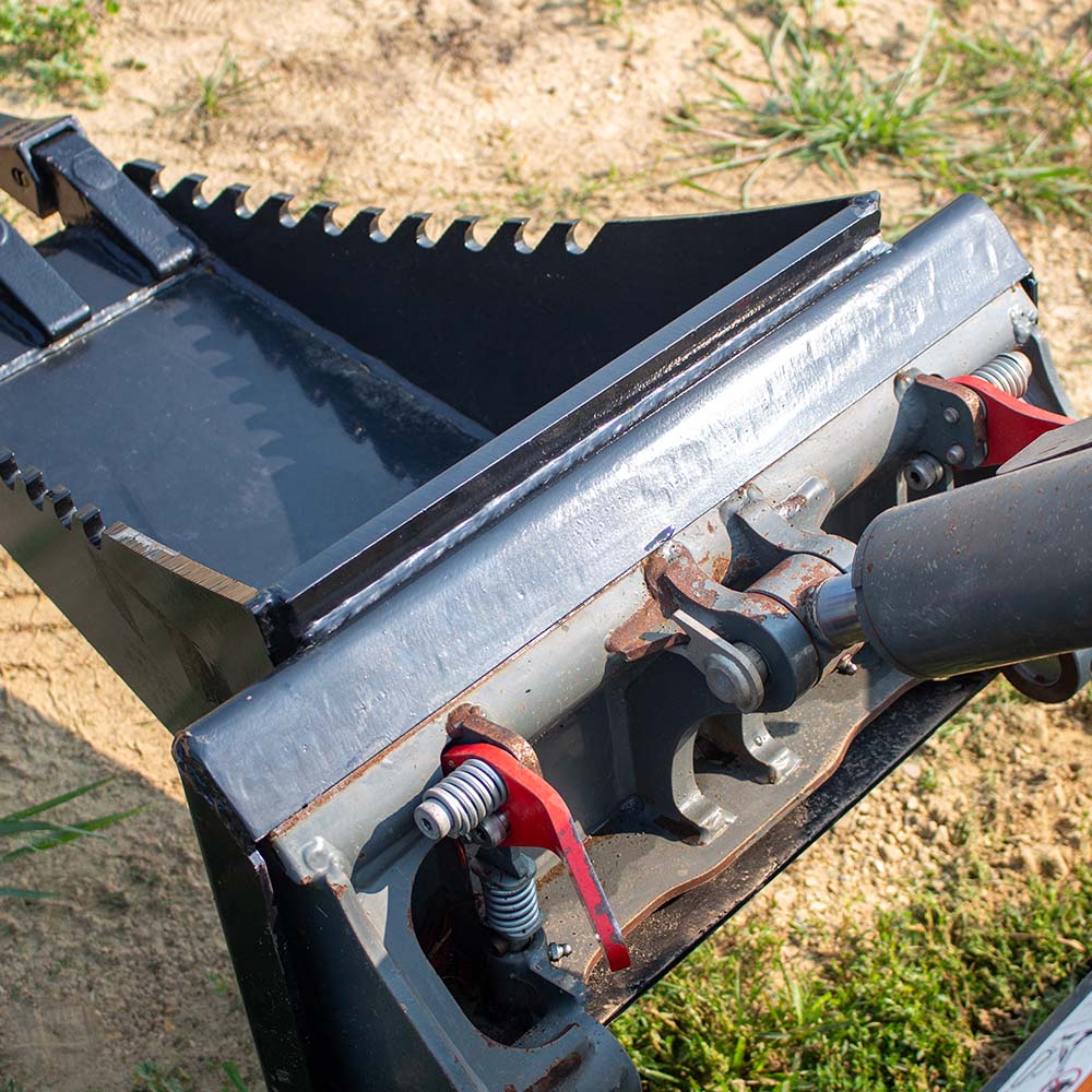 Mini Skid Steer Stump Bucket - view 11