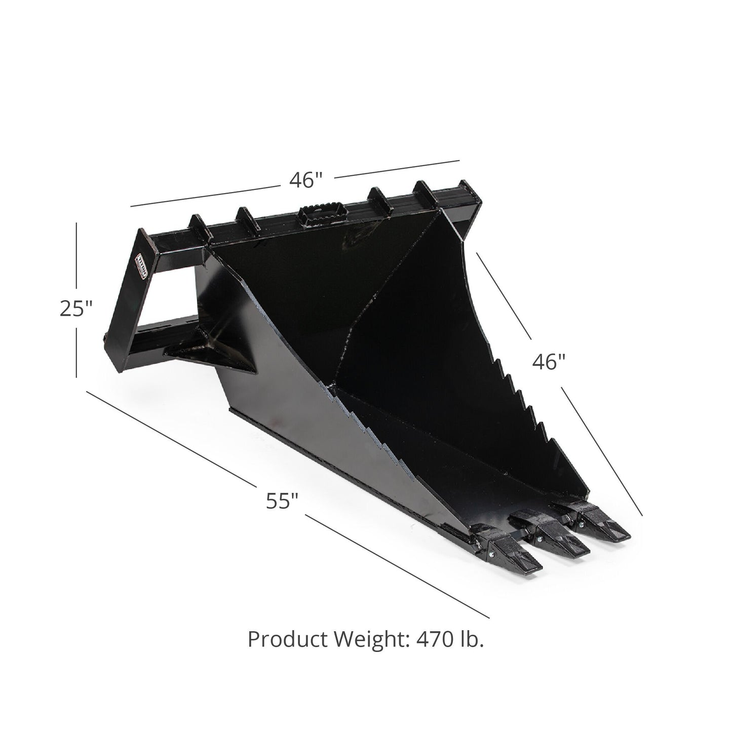 SCRATCH AND DENT - Extreme HD Stump Bucket Tree Scoop | V2 - FINAL SALE - view 2