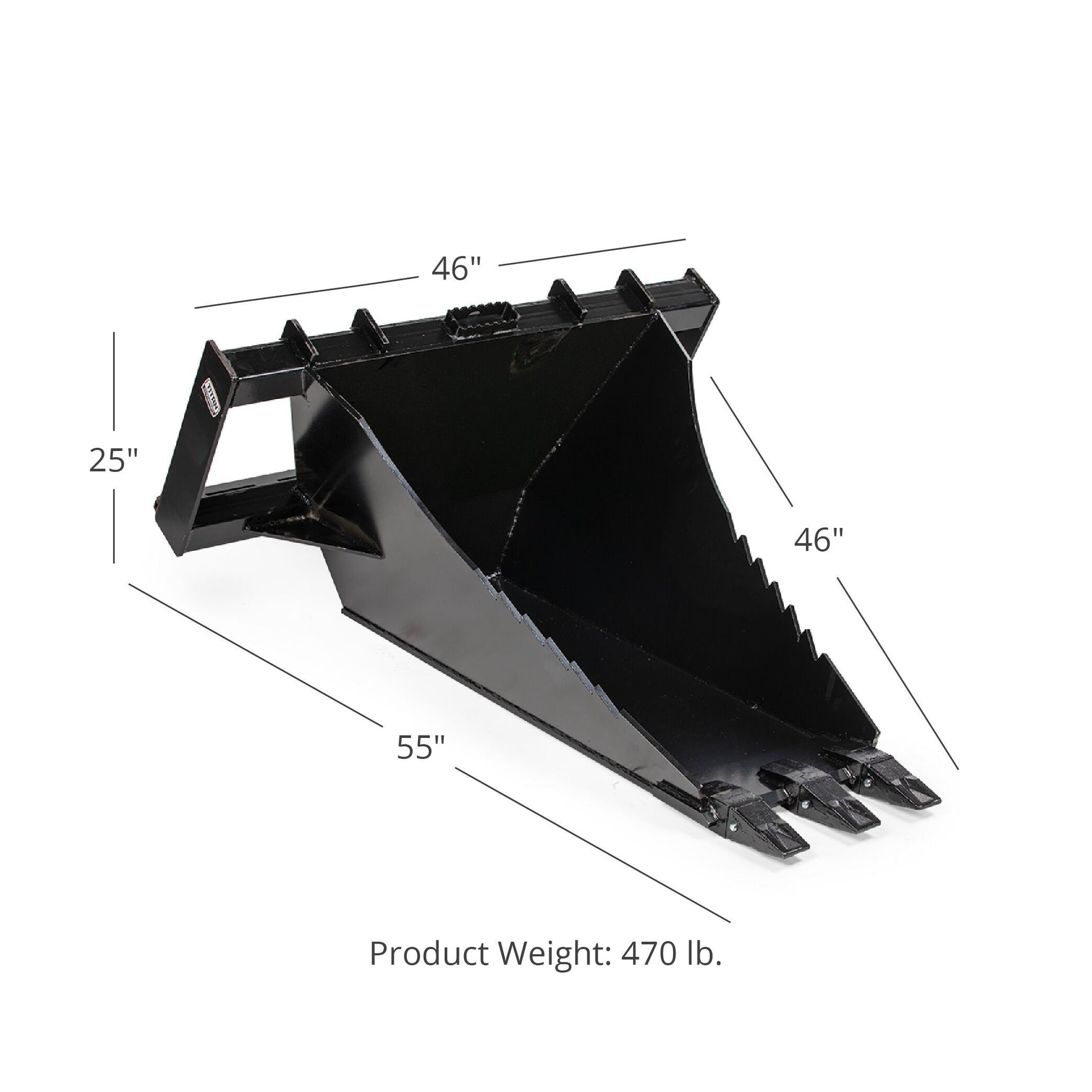 SCRATCH AND DENT - Extreme HD Stump Bucket Tree Scoop | V2 - FINAL SALE