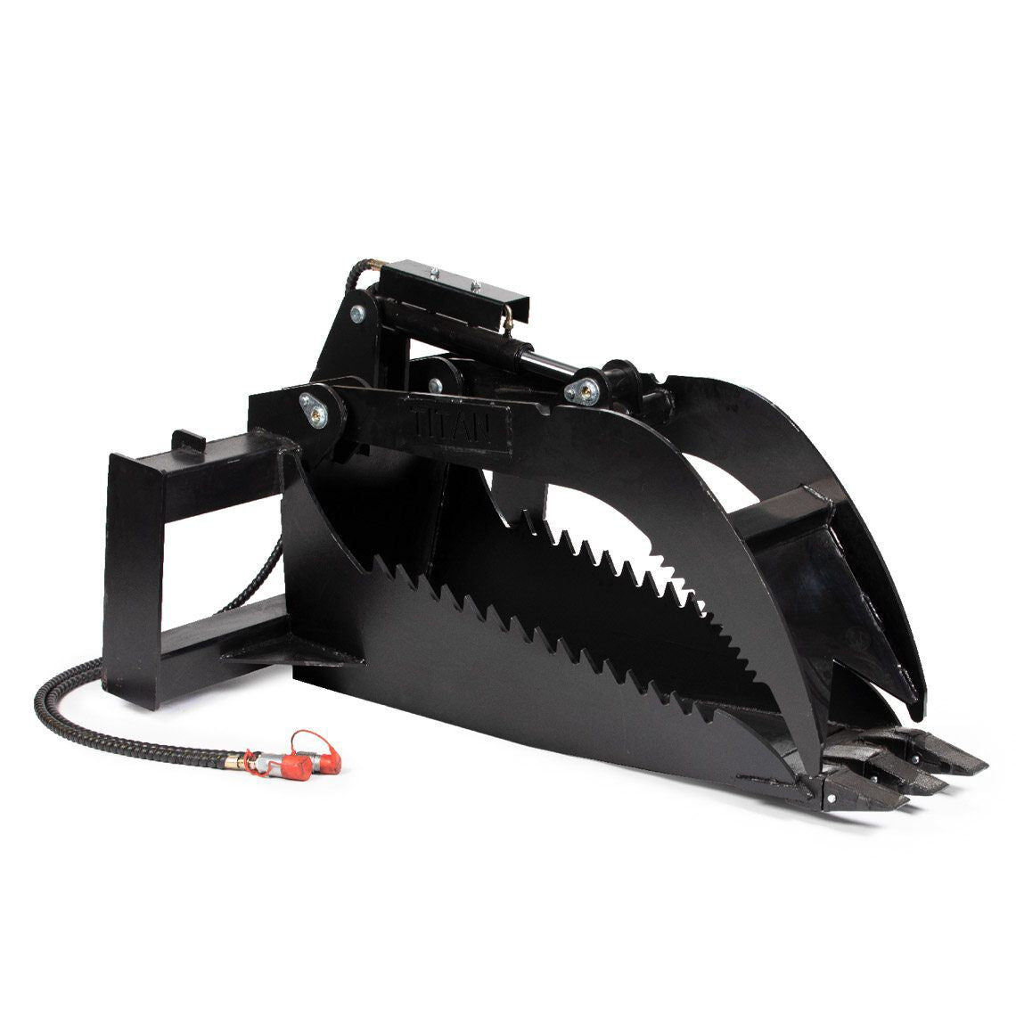 SCRATCH AND DENT - Skid Steer Stump Bucket Grapple Attachment Extreme Duty - FINAL SALE - view 1