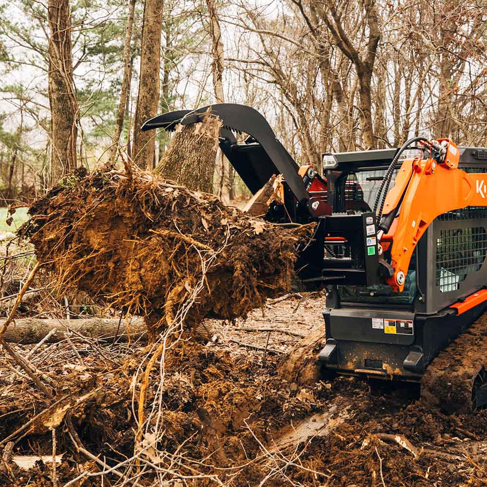 Extreme Duty Stump Bucket Grapple | Titan Attachments