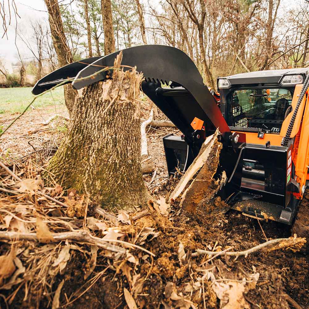 Extreme Duty Stump Bucket Grapple | Titan Attachments