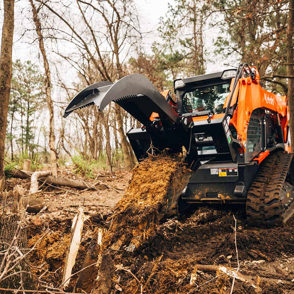 Extreme Duty Stump Bucket Grapple | Titan Attachments