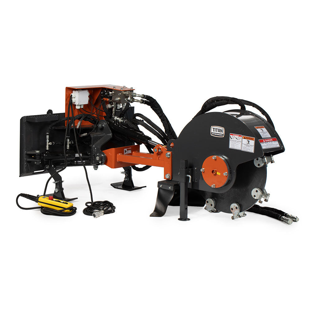 Skid Steer Stump Grinder V2 - view 1