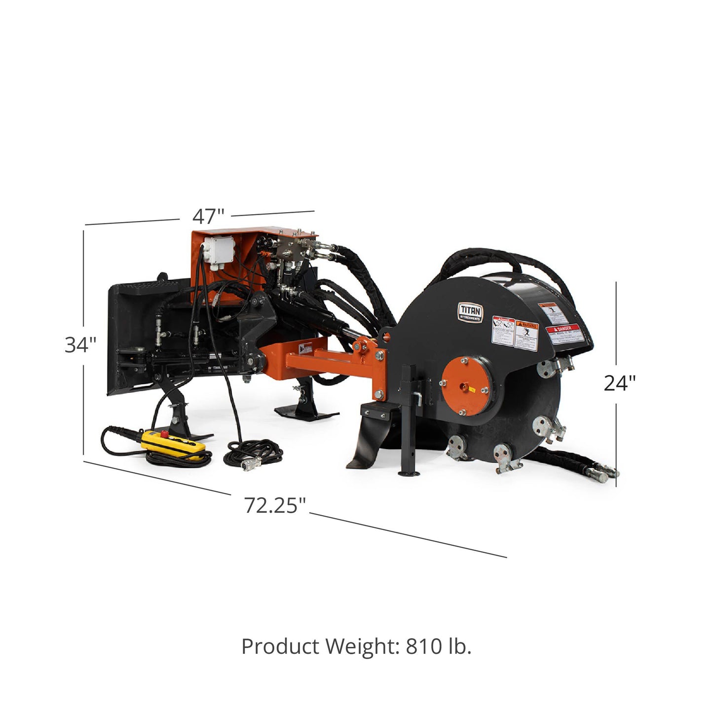 Skid Steer Stump Grinder V2 - view 11