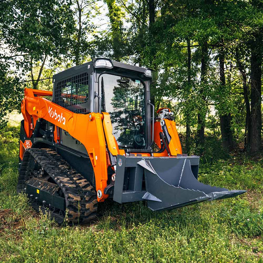 USA Made Extreme Stump Bucket - Stump Bucket Color: Grey | Grey view 2