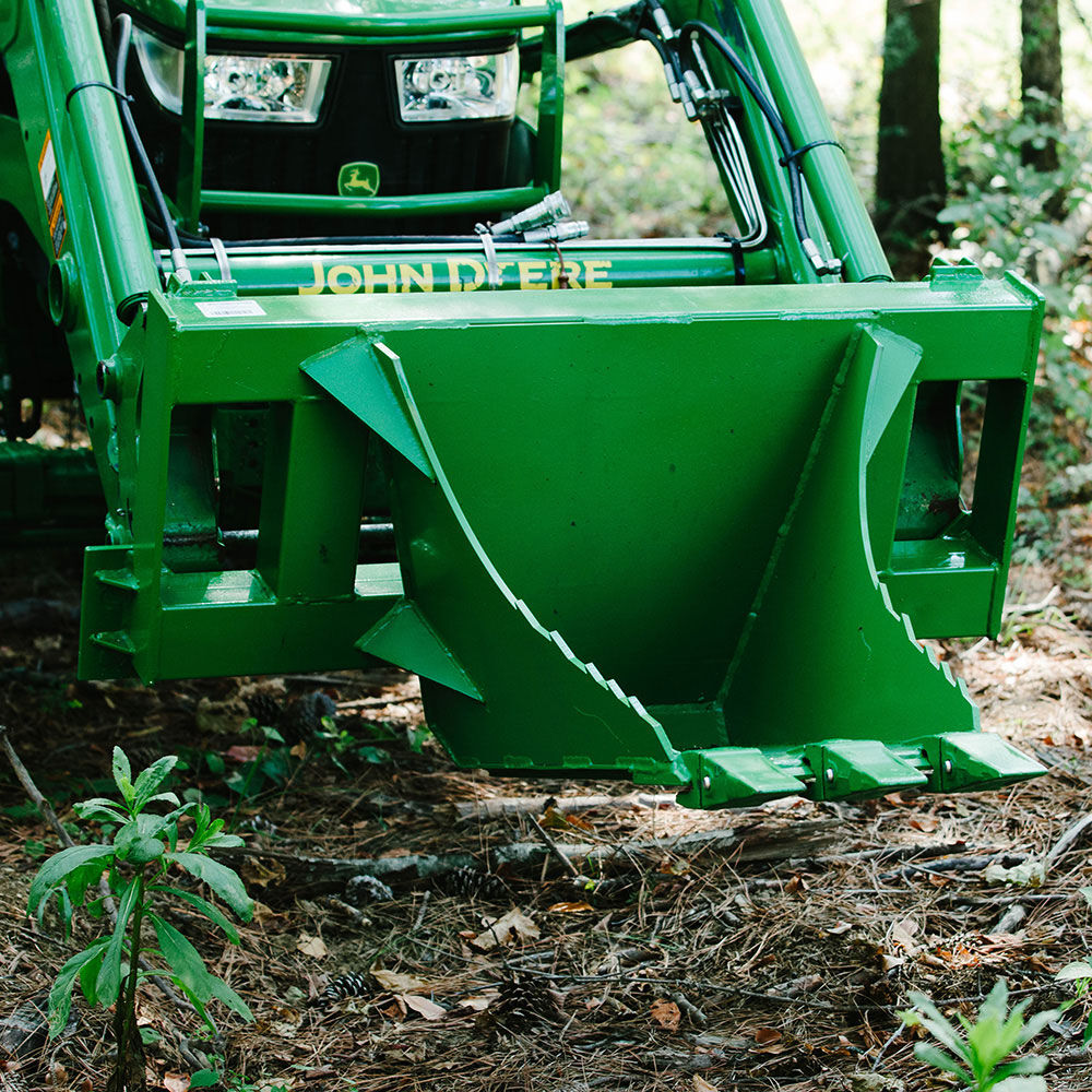 USA Extreme Stump Bucket Tree Scoop Fits John Deere - view 2