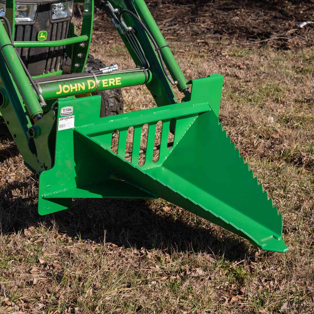 Economy Series Stump Bucket Fits John Deere Tractors - view 2