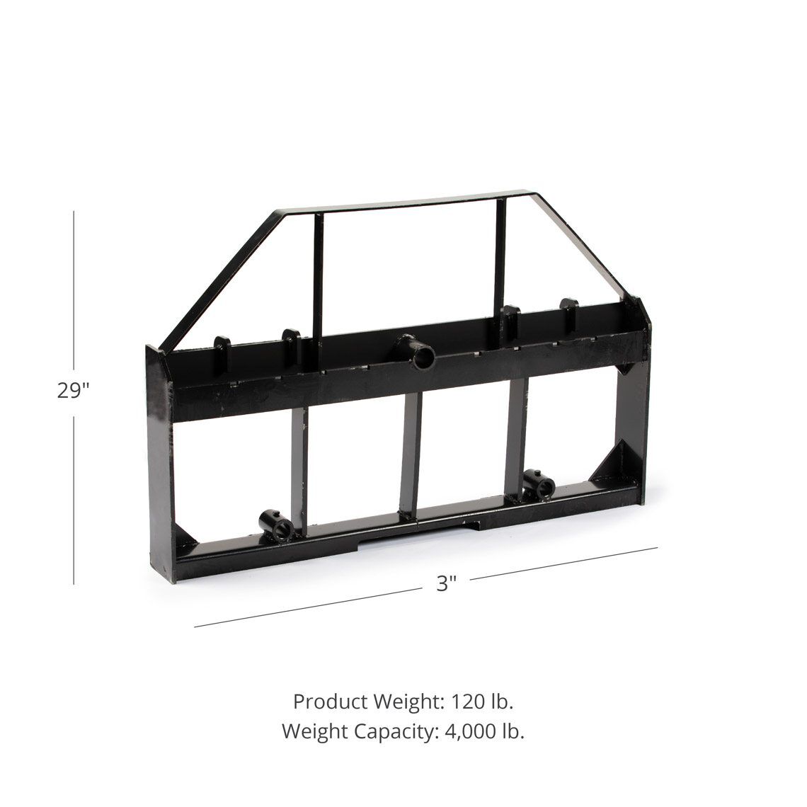 SCRATCH AND DENT - Skid Steer Pallet Fork Frame Attachment - FINAL SALE