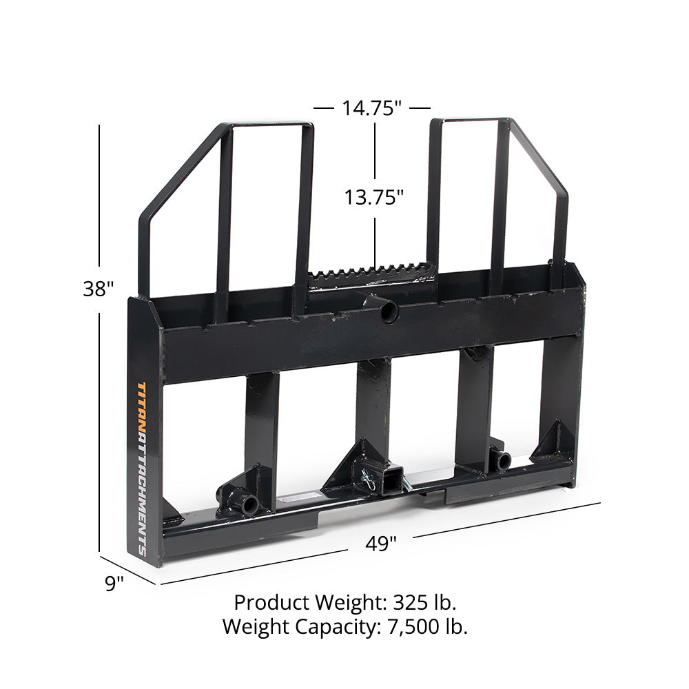 Class 3 Step-Through Pallet Fork Frame | Frame Only
