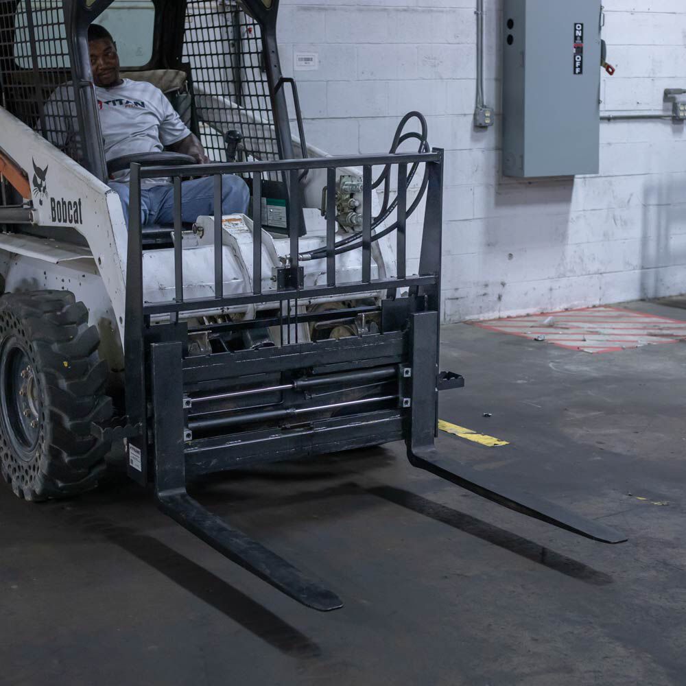 Standard Series Adjustable Hydraulic Pallet Fork Frame - view 2