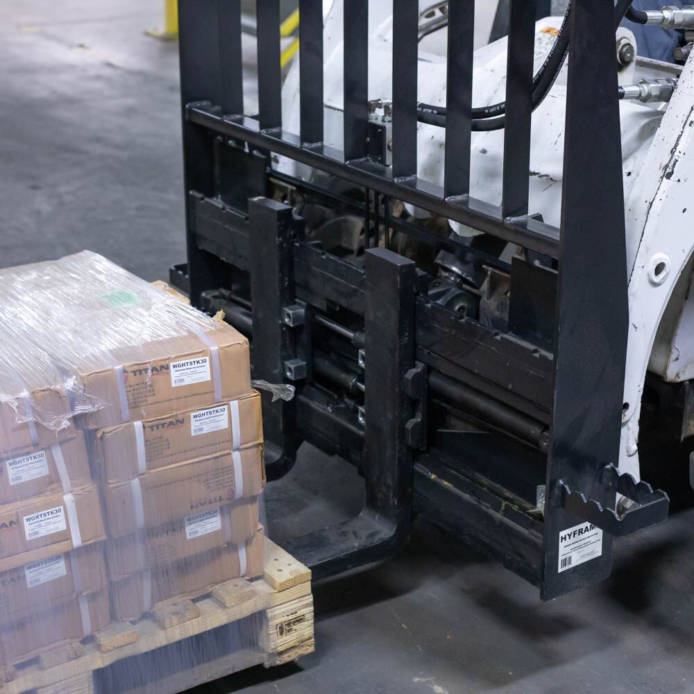 Standard Series Adjustable Hydraulic Pallet Fork Frame - view 4