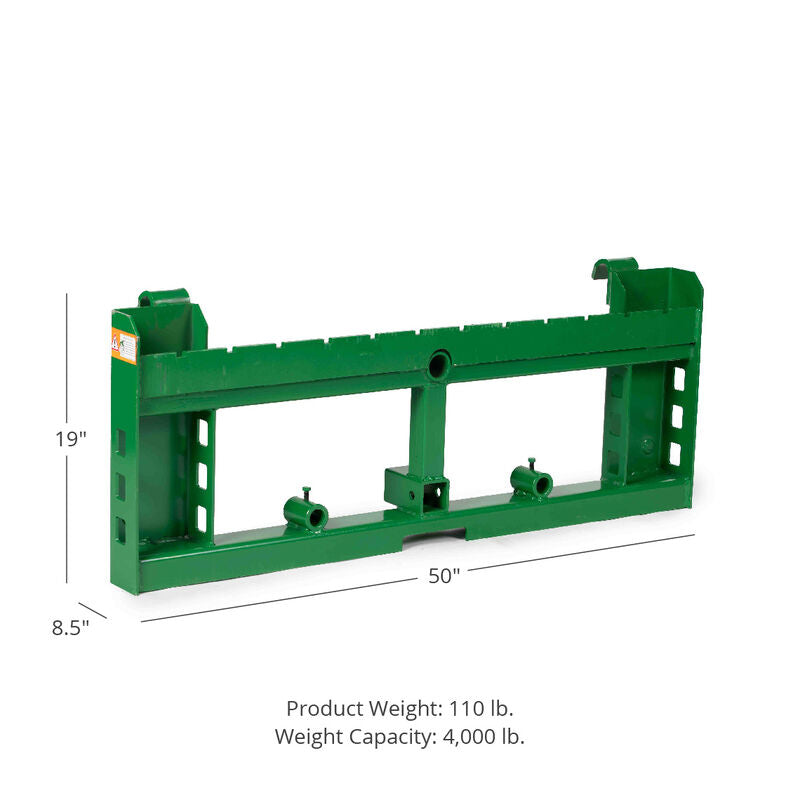 Scratch and Dent, Pallet Fork / Hay Bale Spear Frame w/ Trailer Hitch fits John Deere - view 39