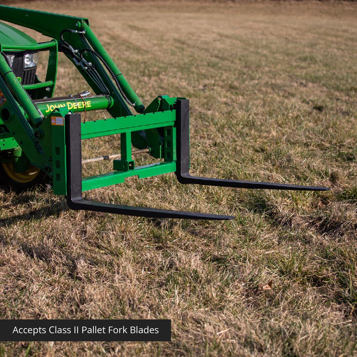 SCRATCH AND DENT - John Deere Pallet Fork Attachment, 42" Fork Blades - FINAL SALE