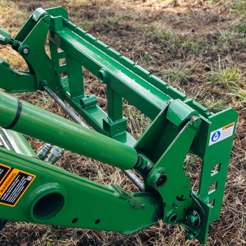Economy Series Pallet Fork Frame Attachment, Fits John Deere Tractors | Frame Only