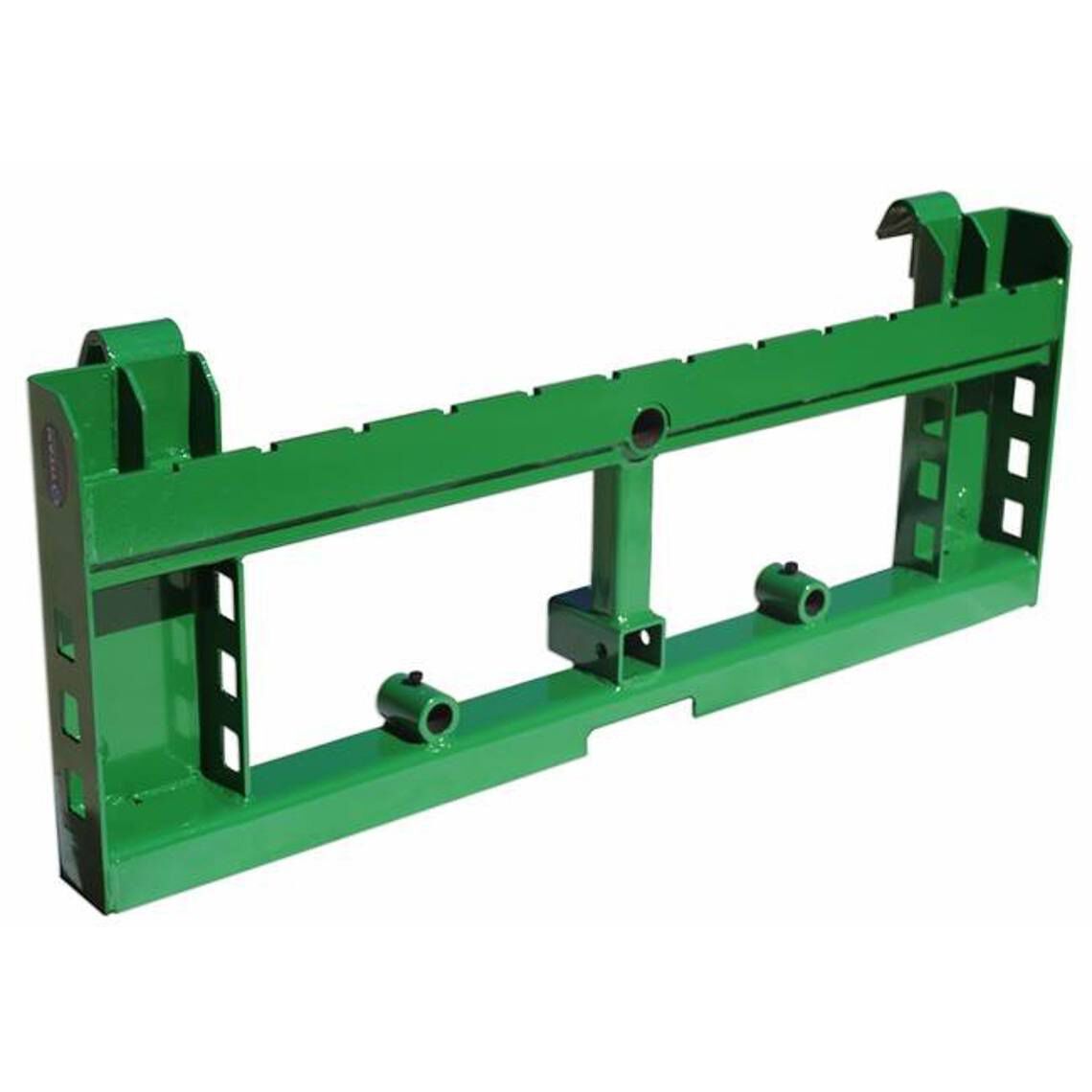 SCRATCH AND DENT - Pallet Fork / Hay Bale Spear Frame w/ Trailer Hitch fits John Deere - FINAL SALE