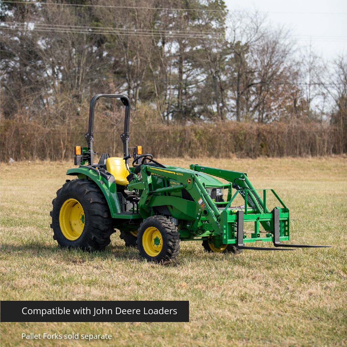 Standard Series Pallet Fork Frame Attachment, Fits John Deere Tractors | Frame Only - view 33