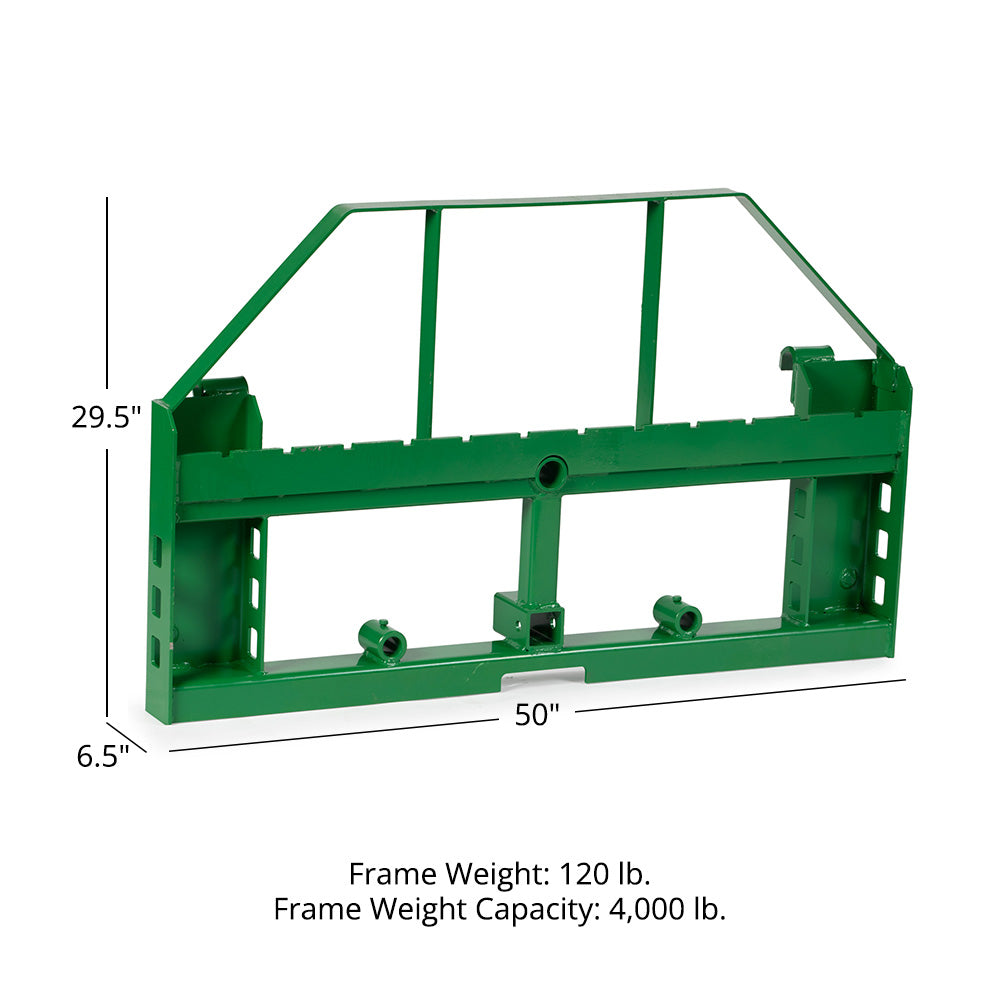 Standard Series Pallet Fork Frame, Fits John Deere Hook and Pin | Frame Only - view 50