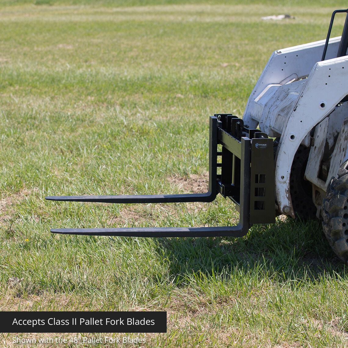 SCRATCH AND DENT - Economy Series Pallet Fork Attachment, 42" Fork Blades - FINAL SALE - view 5