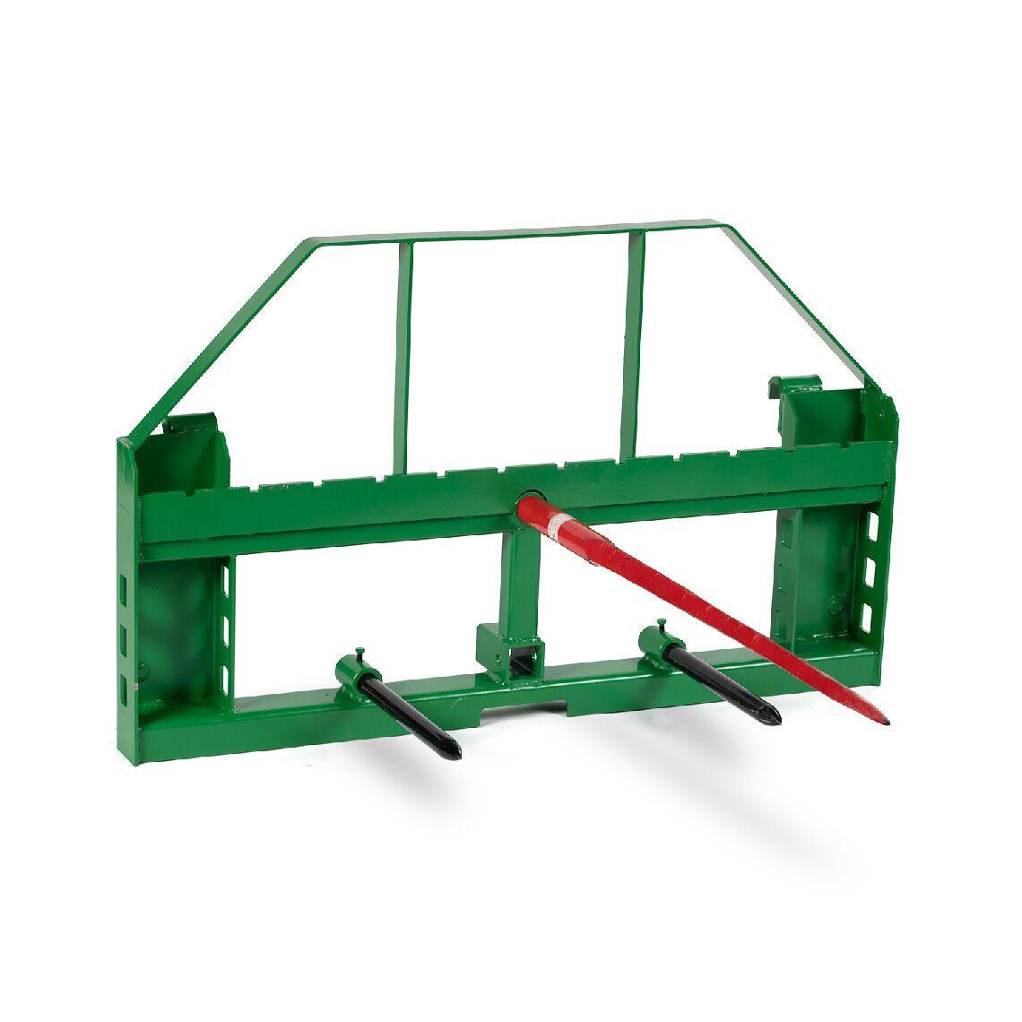 Standard Series Hay Frame Attachment, Fits John Deere Tractors | 32" Main Spear + 17.5" Stabilizers - view 1