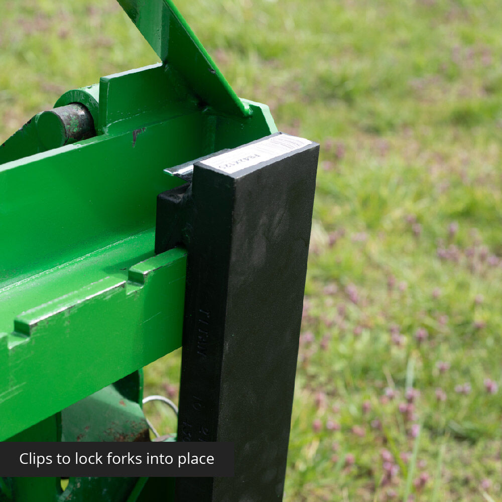 Standard Series USA Made Pallet Fork Attachment, Fits John Deere Tractors | Frame + 36" Blades - view 4