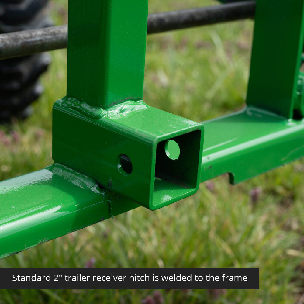 Standard Series USA Made Pallet Fork Attachment, Fits John Deere Tractors | Frame + 36" Blades - view 6