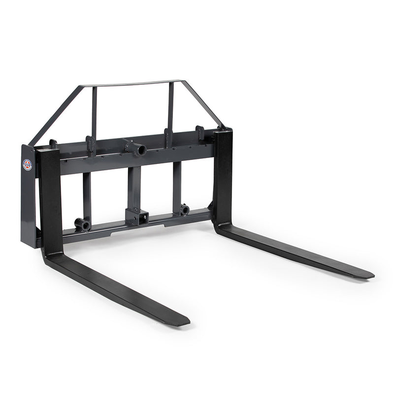 USA Made Standard Series Pallet Fork Frame Attachment | Frame + 42" Blades